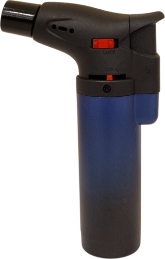 PremiumQuality Lacivert Tek Torch Pürmüz Masa Tipi Plastik Puro Çakmağı