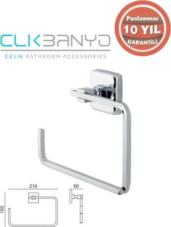 Çelik Banyo Ku10-008 Kumru Kare Havluluk