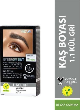 Neva Kaş Boyası Seti (Vegan) 1.1 Kül Gri - Ash Gray