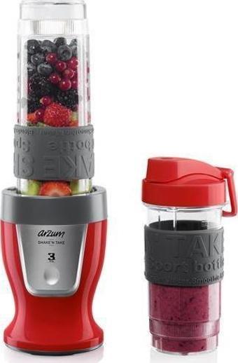 Arzum AR1032 Shake'N Take Kırmızı Kişisel 300 W Smoothie Blender