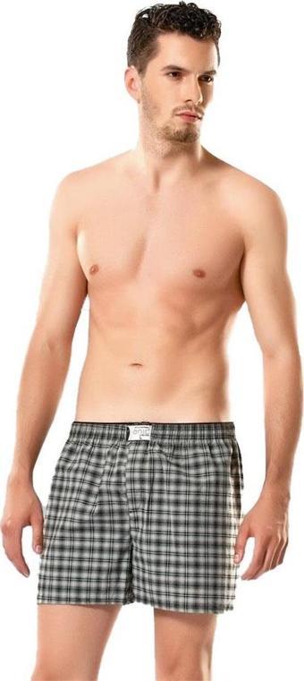 6 lı Paket Anıt Erkek Poplin Boxer Karışık Renk 1118