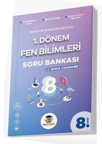 8. Sınıf 1. Dönem Fen Bilimleri Soru Bankası - Kolektif  - Zeka Küpü Yayınları