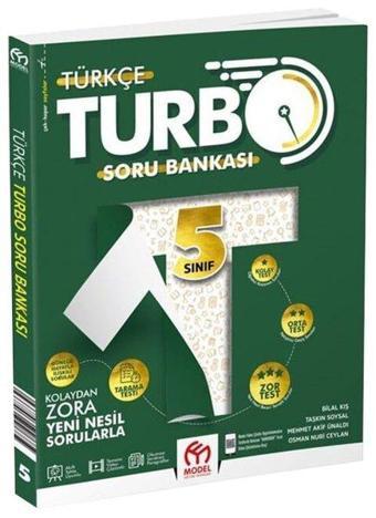 5. Sınıf Turbo Türkçe Soru Bankası - Bilal Kış - Model Eğitim Yayınları