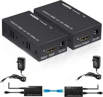 Apronx Apx-60M Cat5E-Cat6 60Metre Full Hd 1080P Hdmi Extender