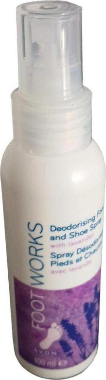 Foot Works Lavanta Kokulu Koku Önleyici Ayak ve Ayakkabı Spreyi 100 ml 