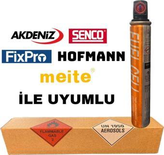 Yama Gazlı Çivi Çakma Makinesi Gaz Tüpü 1000 Vuruş