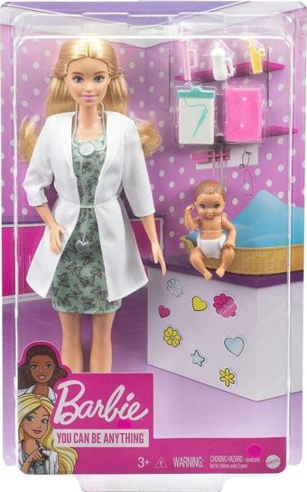 Barbie Bebek Doktoru Seti GVK03