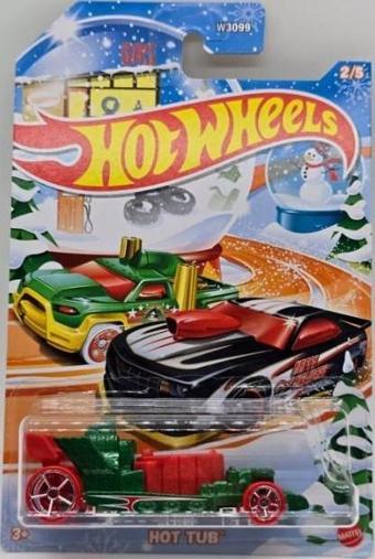 2024 Hot Wheels Christmas  Car- HOT TUB