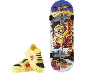 Skate Temalı Parmak Kaykay ve Ayakkabı Bumblebee HVK38