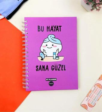 Bu Hayat Sana Güzel Tasarımlı Konuşan Ajanda