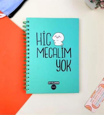 Hiç Mecaim Yok Tasarımlı Konuşan Ajanda