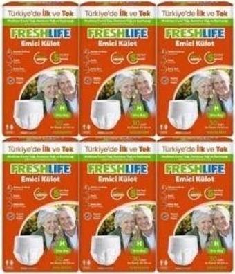 Freshlife Emici Külot Orta Boy M 30'lu 6 Adet Hasta Bezi