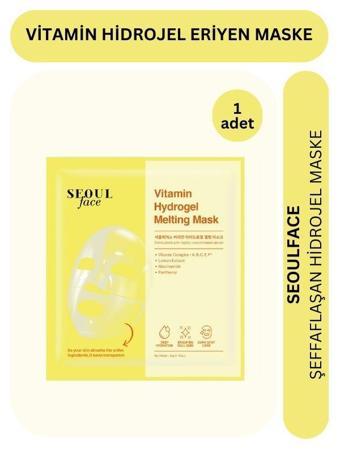 Dermal Seoulface Vitamin Hydrojel Şeffaflaşan Eriyen Maske 34g