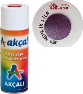 Akçalı Sprey Boya 400 ml 350 Metalik Lila