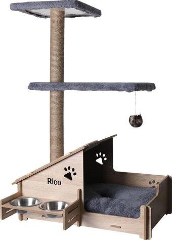Kedi Evi Katlı (Çelik) 