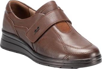 Forelli 21314-H Avilla Taba Kadın Comfort Deri Ayakkabı