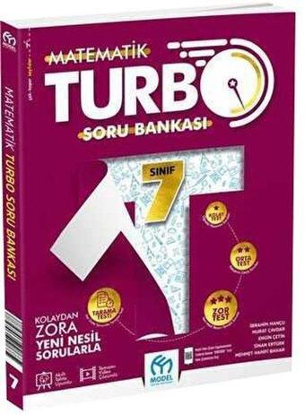 7. Sınıf Turbo Matematik Soru Bankası - Engin Çetin - Model Eğitim Yayınları