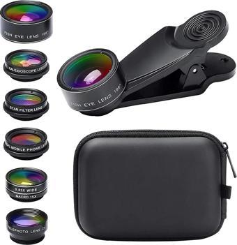 Ayt Powermaster PM-25951 Telefon Kamera 6 lı Lens Kiti Cep Telefonu Kamera Lensi