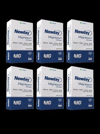 Newday Magnezyum Complex 60 Kapsül x6