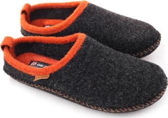 Gezer Sessiz Kaydırmaz Taban Keçe Unisex Ev Ve Misafir Terliği