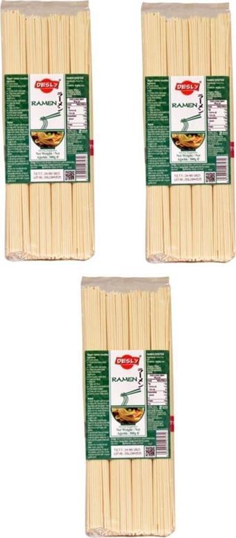 Ramen Noodle 300gr X 3 Paket Set