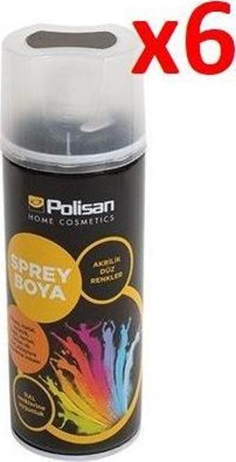 Polisan Akrilik Sprey Boya 6 * 400 ml Altın Varak