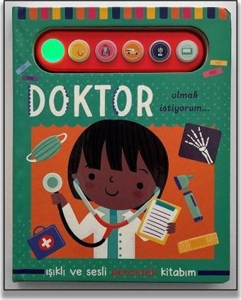 Doktor Olmak İstiyorum Işıklı ve Sesli Pencereli Kitabım - Uçan Fil