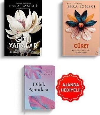 Esra Ezmeci Seti - 2 Kitap Takım Dilek Ajandası Hediyeli! - Esra Ezmeci - Destek Yayınları