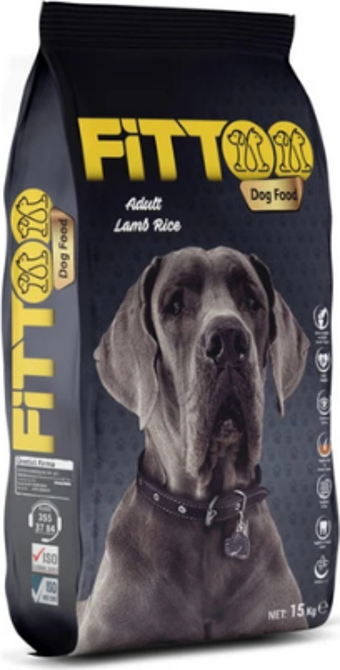 Fitto Kuzu Etli & Pirinçli Yetişkin Köpek Maması 15 Kg