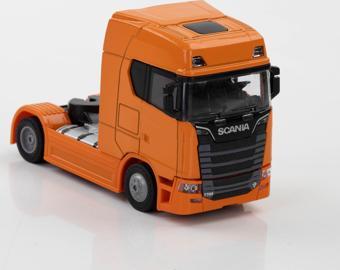 Metaş 1:50 Ölçek Metal  Sesli ve Işıklı Tır Kafası Turuncu