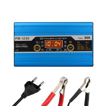 12 VOLT MAX 30 AMPER LCD EKRANLI AKÜ ŞARJ CİHAZI-Findit