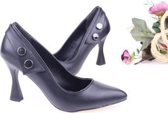 Ceylan 2008 Kadın 8.5 cm Topuk Stiletto Ayakkabı