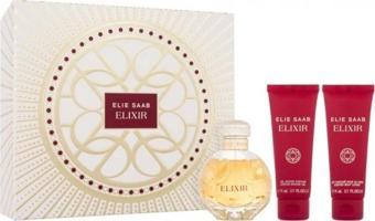 Elie Saab Elixir 75 ml Duş Jeli+75 ml Vücut Losyonu+EDP 100 ml Kadın Parfüm Seti