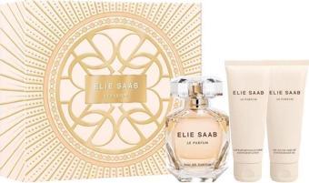 Elie Saab Le Parfum 75 ml Duş Jeli+75 ml Vücut Losyonu+EDP 90 ml Kadın Parfüm Seti