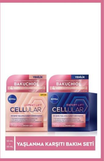 Cellular Expert Lift Saf Bakuchiol Gelişmiş Yaşlanma Karşıtı Gündüz Ve Gece Yüz Kremi 50ml