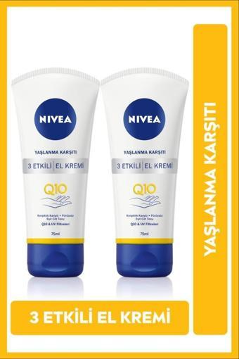 Q10 Yaşlanma Karşıtı El Kremi 75ml X2