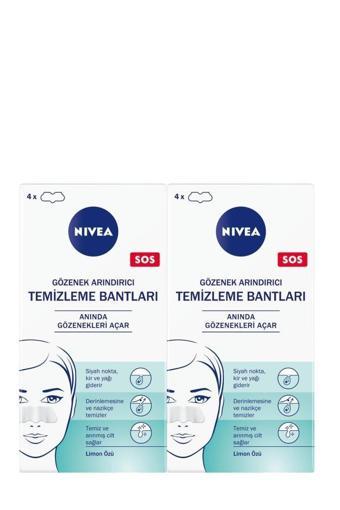 NIVEA SİYAH NOKTA & T - BÖLGESİ BANTLAR x2