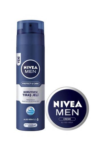 NIVEA TIRAŞ JELİ P&C + MEN CRÈME 30 ML