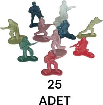 25 adet plastik asker