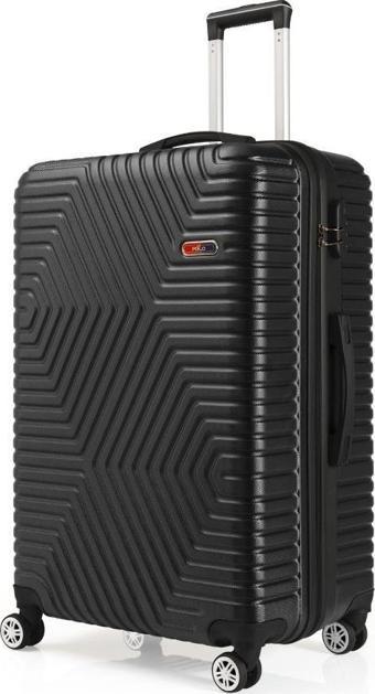 G&D Polo Suitcase Abs Siyah Büyük Boy Valiz 600.01-B