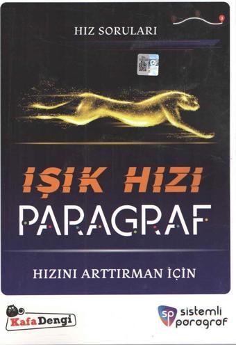 Sistemli Paragraf Işık Hızı Paragraf Soru Bankası Kafa Dengi Yayınları - Kafa Dengi