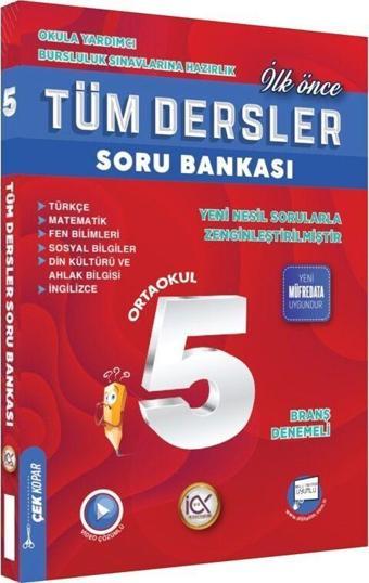 5. Sınıf Tüm Dersler Soru Bankası İlk Önce Yayıncılık - İlk Önce Yayınları