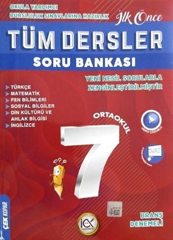 7. Sınıf Tüm Dersler Soru Bankası İlk Önce Yayıncılık - İlk Önce Yayınları