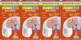 Freshlife Emici Külot Hasta Bezi Xl Ekstra Büyük 120 Adet (4Pk x 30)