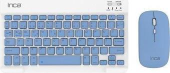 Inca IBK-562M Blth Klavye&Mouse Set Mavi