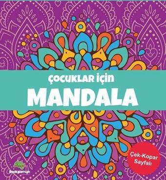 Yetişkinler İçin Mandala - Mor - Kolektif  - Leopar Yayınları