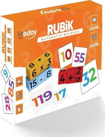 Edoy Montessori Eğitici Matematik Oyunu -Rubik Matematik Bulmaca Oyunu Eğitici Oyuncak
