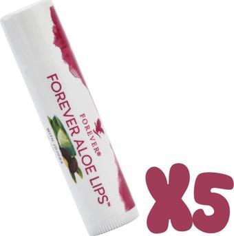 Forever Aloe Lips Dudak Koruyucu Bakımı Ve Nemlendirici Krem - 5 Adet