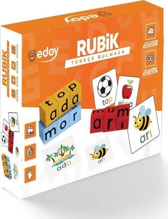 Edoy Türkçe Bulmaca Oyunu - Harfleri Tanımak İçin Eğlenceli Çözüm Eğitici Kutu Ounu