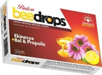 Balen Bee Drops Ekinezya Bal Ve Propolis Limon Aromalı Pastil 24 Tablet Pastil Boğaz Pastili